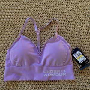 NEW Under Armour Sports Bra Lavender